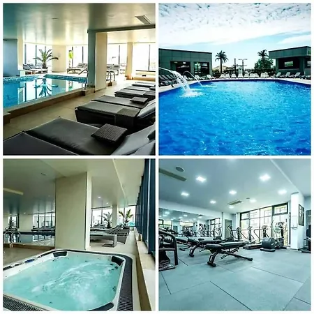 Apartment Mamaia Nord- 3 Piscine Exterioare Plaja Centru Promenada