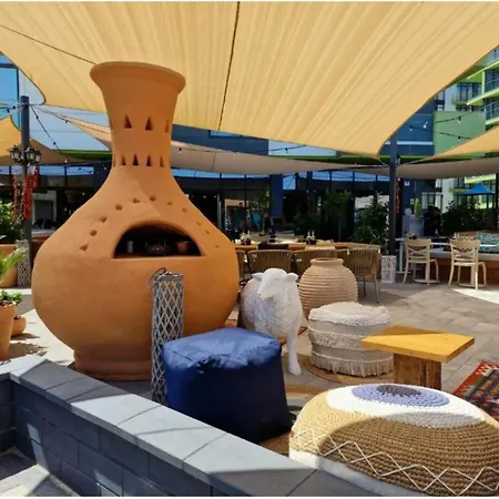 Mamaia Nord- 3 Piscine Exterioare Plaja Centru Promenada Lägenhet Năvodari