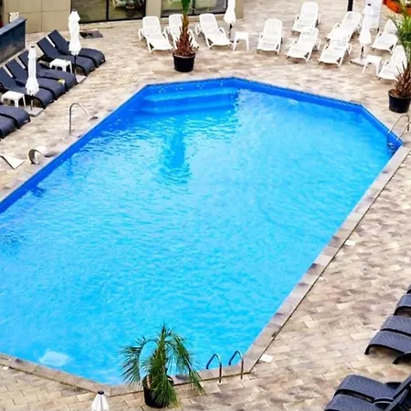 Mamaia Nord- 3 Piscine Exterioare Plaja Centru Promenada Lägenhet *