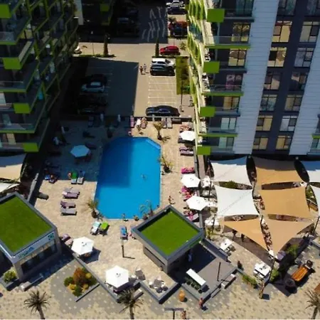 Mamaia Nord- 3 Piscine Exterioare Plaja Centru Promenada Lägenhet